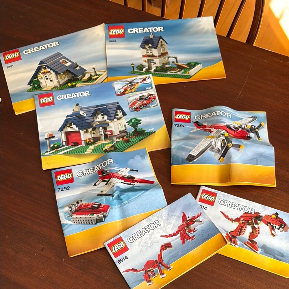LEGO Creator Building Set MANUAL ONLY